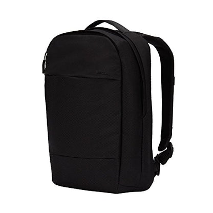 Incase Compact City Backpack with Diamond Ripstop – 18L Everyday Travel Tech Backpack and Laptop Bag for Work or School – Three Pockets, 16” Padded Laptop Sleeve, Quick Access Pocket – Black - color: Diamond Ripstop Black