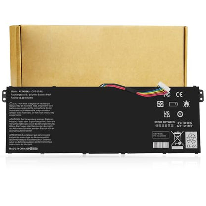 AC14B8K AC14B3K Laptop Battery for Acer Aspire R5-471T R5-571T R5-571TG R5-571TG-7229 R7-371T N15W5 CB5-571 CB3-531 Swift 3 SF314-51 SF314-52 Nitro 5 AN515-51 AN515-52 Aspire 5 A515-51 4ICP5/57/80 - size: Ac14b8k 12.4 5.0 0.7 in