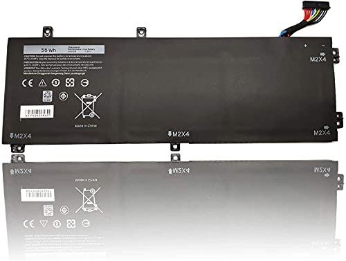 Hubei H5H20 5D91C 05041C 62MJV M7R96 Laptop Battery Replacement for Dell XPS 15 9550 9560 9570 7590 Precision 5510 5520 5530 5540 Inspiron 7590 7591 Series Notebook(11.1V 56Wh)