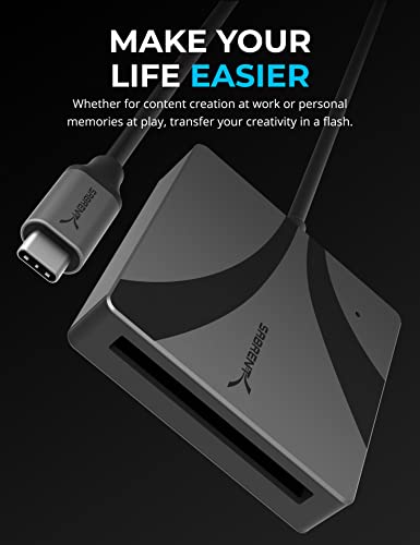 SABRENT USB Type C CFast 2.0 Card Reader [CR-CF20] - size: CFast 2.0 Reader