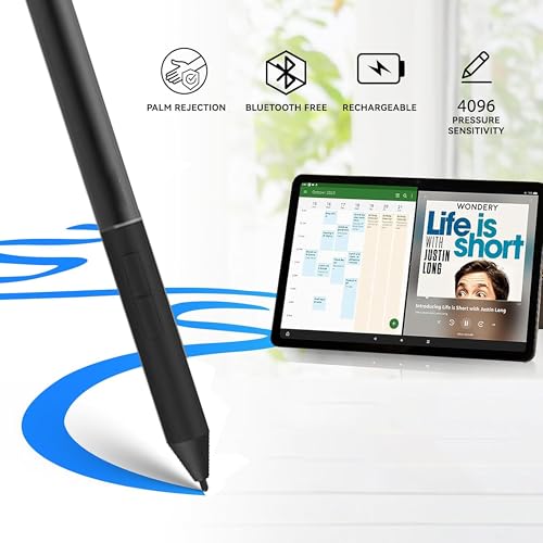 Stylus Pen for HP Elite x2 1013 G3, EliteBook x360 1020 G2, EliteBook X360 1030 G2 G3, Pro x2 612 G2ADDP0221002 ADDP0221006 Stylus Pen Compatible L08263-003 - color: Silver, style: L08263-003