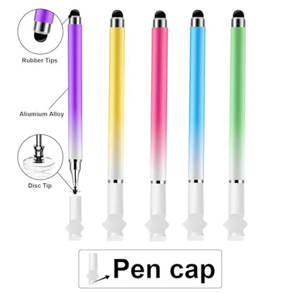 5Pcs Stylus Pen for Touchscreen,iPad,iPhone,3 in 1 Stylus Pen | High Precision & Sensitivity, Perfect for Touch Screens, iPhone/ipad/Samsung/Google/Microsoft/Android Tablets - size: 5 Packs