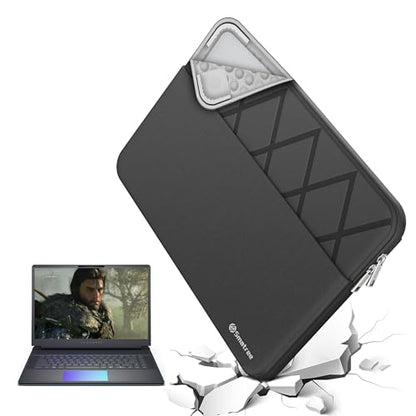 Smatree 13 inch Laptop Sleeve for DELL Latitude 5330/5340/5350, DELL Laptop Case with Accessory Pocket, YKK Zipper, Patented Sockproof Design (E411) | for 13 inch DELL Latitude 5330/5340/5350,DELL Laptop Case with Accessory Pocket,YKK Zipper,Patented Sock