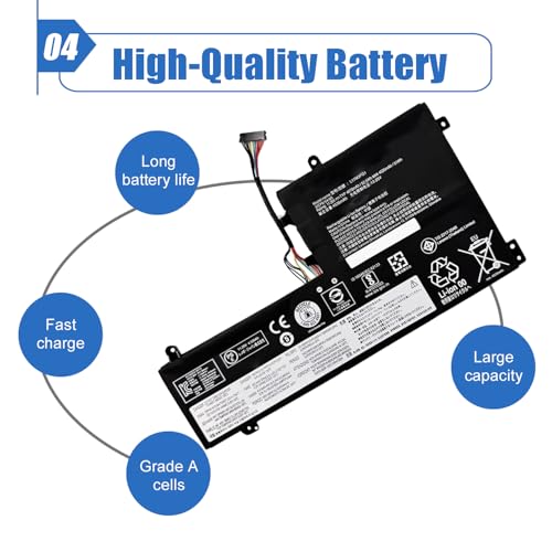 L17M3PG1 L17C3PG1 L17C3PG2 L17M3PG2 Laptop Battery Compatible with Lenovo Legion Y530-15ICH Y540 Y545-PG0 Y740-15IRH Y740-15ICHG Legion Y7000 2019 1050 PG0 Series L17M3PG3 11.25V 52.5Wh - size: 8.89*4.71*0.32 inch L17M3PG1