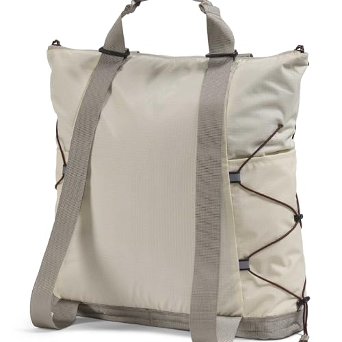 THE NORTH FACE Borealis Tote Bag | Over Shoulder & Backpack Carry Options, Water Repellent, 16" Laptop Sleeve - color: Desert Stone/Stone Slab/Ember Soil