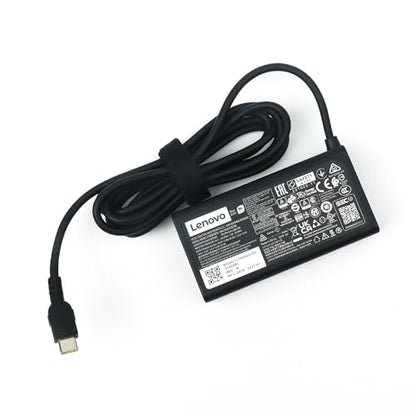 Lenovo Laptop Charger 65W Watt USB Type C(USB-C) AC Power Adapter - ThinkPad X1 Carbon Gen 11,E16, ADLX65YDC3E