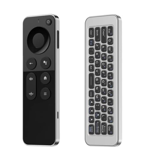 Bluetooth Air Mouse Remote Keyboard, 2.4G Wireless Keyboard Combo | Plug & Play • Handheld Remote Control • ndroid TV Box, PC, HTPC, Smart TV, Projector
