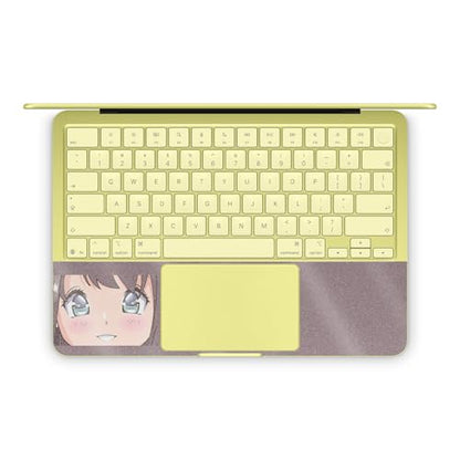 Glossy Glitter Laptop Skin Compatible with Apple MacBook Neo - Personal Space 2 - Premium 3M Vinyl Protective Wrap Decal Cover - Easy to Apply | Crafted in the USA by MightySkins - color: Personal Space 2, size: MacBook Neo Full Cover Skin, style: Glossy