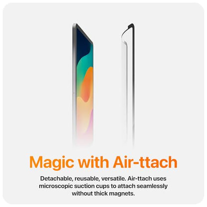 GhostPaper Air Premium Detachable Paper Feel Writing Sketching Surface Screen Protector, Air-ttach Nano Suction Mounting, Compatible with 8.3" iPad Mini 6th Gen (2021), iPad Mini A17 Pro (2024) - size: iPad Mini 8.3" (2021+)