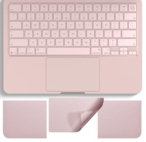 CaseBuy Palm Rest Protector Vinyl Skin Cover for 2026 MacBook Neo 13 inch Laptop with A18 Pro Chip A3404, MacBook Neo Accessories Skin Sticker Scratch-Resistant Keyboard Cover, Blush - color: Blush, size: MacBook Neo 13"(2026)