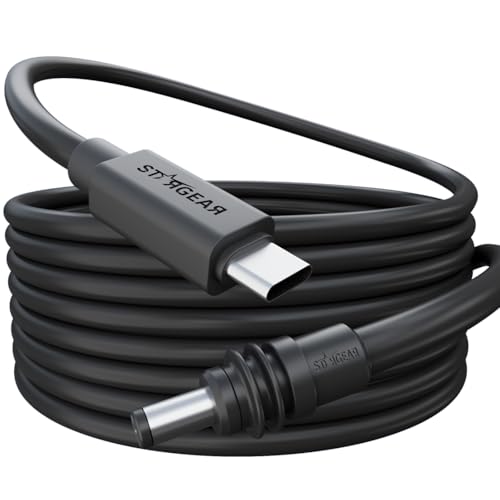 Starlink Mini Cable 6.5FT, 18AWG 140W Starlink USB C to DC Power Cable with Smart Protocol Chip, Waterproof Design, Mini Accessories Compatible with 100W+ PD Source, 28V PPS 20V PD Protocols - size: 6.5 FT