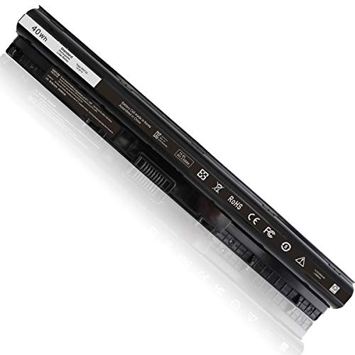 40Wh Type M5Y1K 14.8V Battery for Dell Inspiron 15 5000 3000 Series 5566 5555 5558 5559 5758 3567 3551 3552 3558 14 3451 3452 3458 5458 17 5755 5758 5759 GXVJ3 HD4J0 WKRJ2 VN3N0 P51F P47F P63F P64G - size: 40Wh M5Y1K 14.8V
