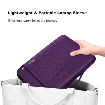 Ferkurn Laptop Case Sleeve for Men Women Chromebook Case Compatible with MacBook Air/Pro Lenovo Surface HP Dell ASUS Acer, 11.6 inch, Purple - color: Purple, size: 11.6 inch