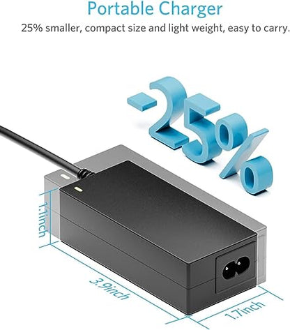 Belker 65W 45W USB C Universal Laptop Charger with 15 Tips | for HP Asus Lenovo Dell Acer Toshiba Samsung IBM Laptop Power Supply Cord - size: 65w w/ USB C tip