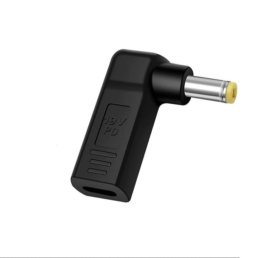 USB C to DC Charging Adapter, Female USB Type C to Male DC 5.5x2.5mm Barrel Jack Plug Converter PD Power Charger Connector Tip Compatible ASUS Laptop Notebook