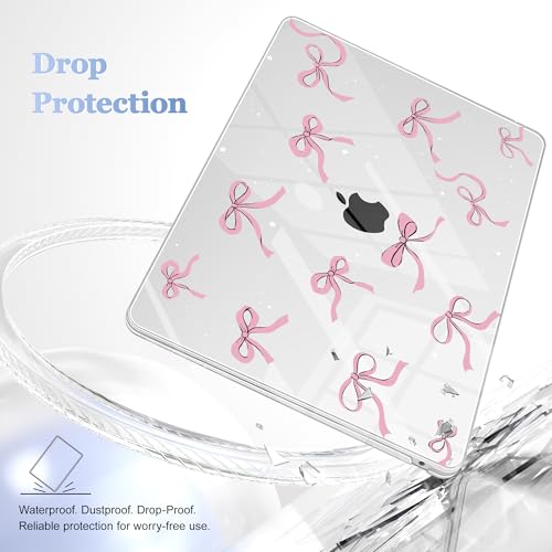 May Chen Compatible with MacBook Air 13 inch Case 2022 2021, 2020-2018 Release Model: M1 A2337 A2179 A1932, Plastic Hard Shell Case Cover for Mabook Air 13 inch with Retina Dispaly, Star Bow - color: Star Bow
