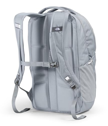 The North Face Vault Everyday Laptop Pack, Mid Gy Dk Hth/TNF Blk-NPF, OSFA | Commuter Travel Bag, Water-Repellent Finish, Spacious Compartment - color: Mid Grey Dark Heather/Tnf Black-npf