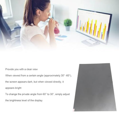 27 Inch 16:9 Computer Screen Filter for Widescreen Monitor & Laptop - Anti Glare & Blue Light Blocking Protective Film
