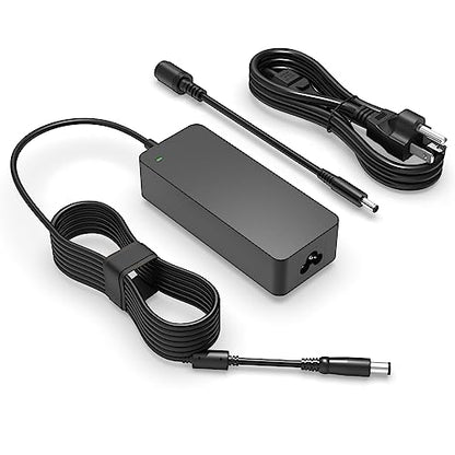 Superer 90W 65W Charger Fit for Dell Latitude 5580 5490 7490 E6430 E5470 5400 5500 5480 5590 7480 5290 7290 E6420 E7470 E5440 E7440 E7450 LA65NM130 19.5V 3.34A 4.62A AC Adapter Power Cord