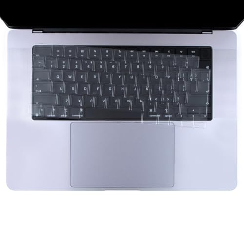 Keyboard Cover for 2026-2023 MacBook Air 15.3" 13.6" M5-M2 Chip & 2026-2022 MacBook Pro 14 16 inch M5-M1 Pro/Max Chip,US Layout-TPU