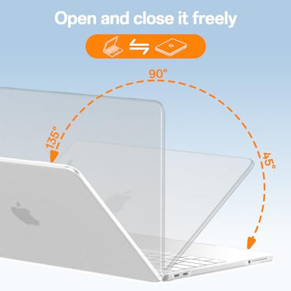 Case Compatible with MacBook Neo 13 inch 2026 (Model A3404), Scratch Resistant Protective Hard Shell Cover, Matte Clear - color: Matte Clear