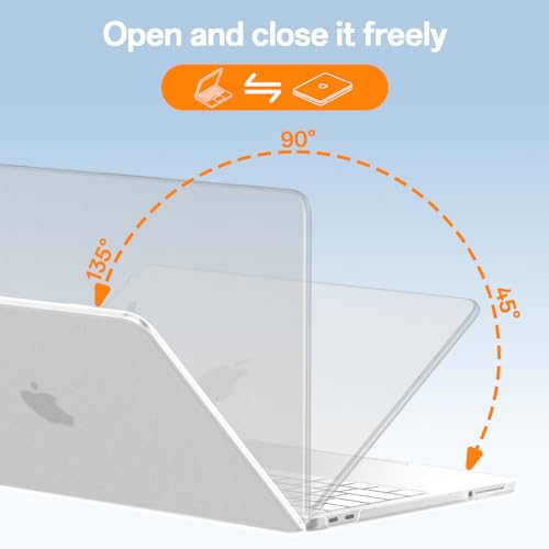 Case Compatible with MacBook Neo 13 inch 2026 (Model A3404), Scratch Resistant Protective Hard Shell Cover, Matte Clear - color: Matte Clear