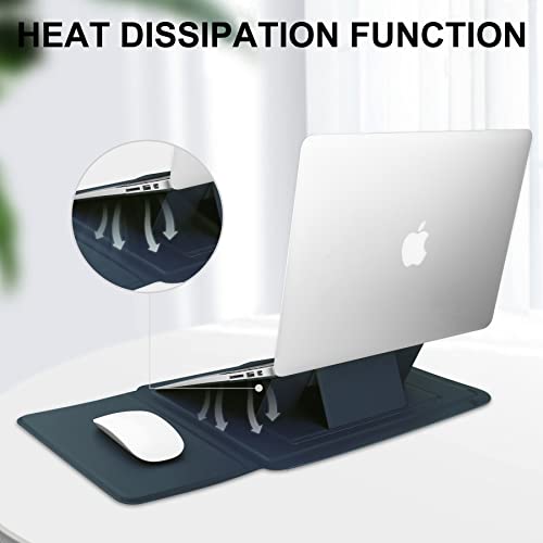 HoYiXi 13 Inch Laptop Sleeve Case Bag Compatible with MacBook Neo 2026/MacBook Air 13 M1 M2 2022-2018/MacBook Pro 13 M2 2022-2016/Surface Pro 8 2021/Surface Go 3 13-13.6'' Dell HP ASUS Acer PC, Navy - color: Navy, size: 13-13.3 in