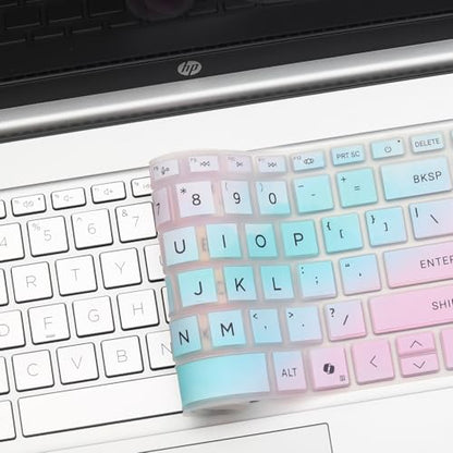 Keyboard Cover for 2026-2024 HP 15.6 inch Laptop 15-fc 15-fd Series, HP 15z-fc000 15t-fd000 15-fd0123dx 15-fd0127dx 15-fc0245dx 15-fc0025dx 15-fd0023dx 15-fd0005dx 15t-fd100 fd0083wm fc0093dx-Cycs - color: Candycolors