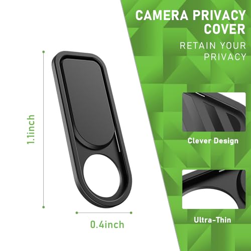 3 Pack Ultra-Thin Camera Cover Slide for Tesla Model 3 / Y Interior Cabin Camera Laptop PC Front-Facing Webcam Sticker Blocker Protect Your Privacy (Updated Version) - color: Updated Version