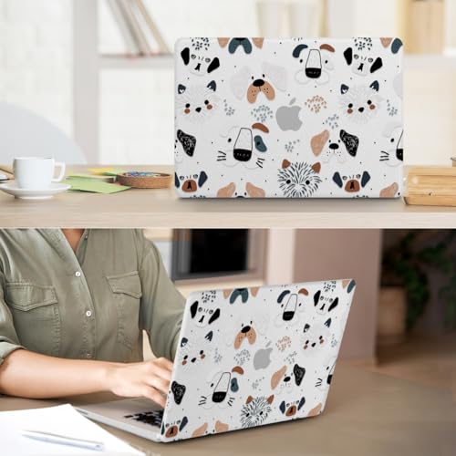 Compatible with 2026 MacBook Neo 13 inch Case Model A3404 with A18 Pro Chip, Sturdy Protective Hard Shell Case & Keyboard Cover & Screen Protector & Webcam Cover, Funny Dog - color: Funny Dog