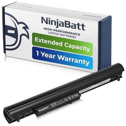 NinjaBatt 776622-001 HP Laptop Battery for LA03DF LA04 15-F272WM 15-F233WM 15-F211WM 752237-001 728460-001 15-F162DX 15-F039WM 15-N210DX 15-F100DX 15-F010DX - High Performance - size: HP LA04 BC04