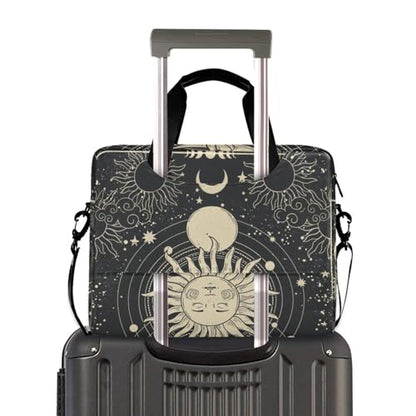 Goth Astrology Tarot Laptop Case 15.6 inch Computer Bag | Waterproof Laptop Briefcase Laptop Bag for Women & Men - color: Goth Astrology Tarot
