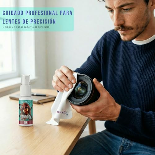 Glasses Cleaner Spray Kit 1 Fl Oz Alcohol Free Lens Cleaner with 7 x 7 Inch Microfiber Cloth Safe for Coated Lenses Eyeglass Cleaner for Glasses Sunglasses Camera Lens Phone Tablet Screen - color: Green