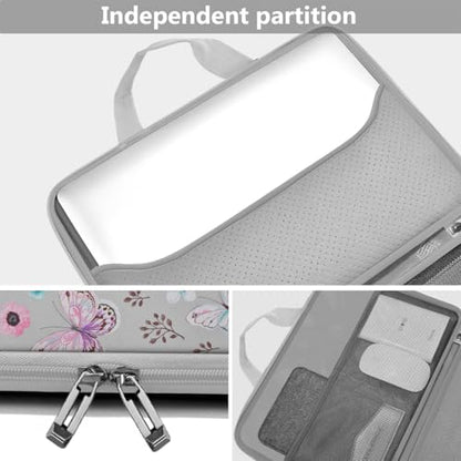 Hseok Laptop Sleeve 13-14 Inch Case Briefcase Compatible with MacBook Neo Pro 14 M5/M4/M3/M2/M1, All Models 13.3 Mac Air/Pro, XPS 13 14, Most Popular 13"-14" Notebooks,B01F01 - color: B01F01, size: 13"-14"