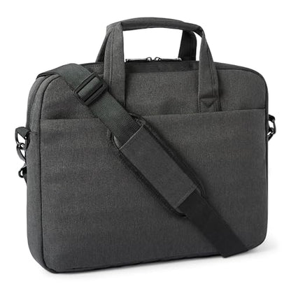 Amazon Basics 15.6-Inch Laptop Messenger Bag for Women and Men, Computer and Tablet, Black