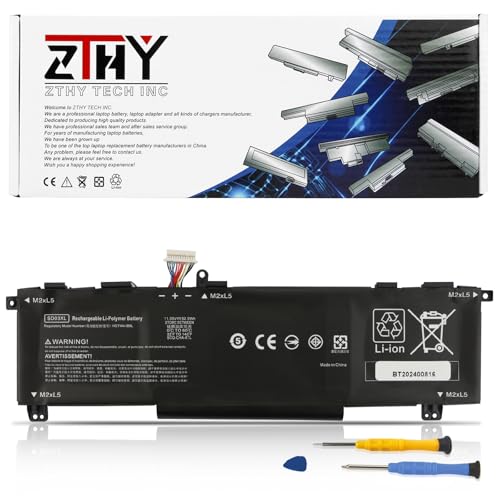 52.5Wh SD03XL Battery Replacement for HP Omen 15 2020 15-EK0000 15-EK0013DX | Omen 15-EN 15-EN0000 15-EK0023DX 15-EK0025TX 15-EK0010TX 15-EN0013AX 15-EN0002LA SD06XL L84392-005 L84394-005 11.55V 3-Cell - size: 10.23*3.15*0.27 inch SD03XL