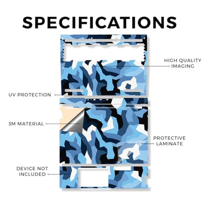 Laptop Skin Compatible with Lenovo Legion 5 Gaming Laptop (15IRX9) 2024 - Sky Camouflage - Premium 3M Vinyl Protective Wrap Decal Cover - Easy to Apply | Crafted in the USA - color: Sky Camouflage, size: Legion 5 Gaming (15IRX9) 2024 Full Cover Skin, styl