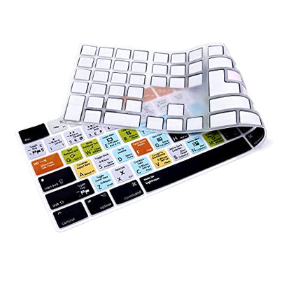 Lightroom Keyboard Cover for Apple iMac Magic Wireless Keyboard A1843 | US&EU Layout,Soft Silicone,Protective Skin,with Numeric Keypad MQ052LL/A,2017, Washable&Reusable,Full Protection,Precise Fit - color: Lightroom