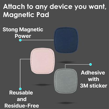 Magnito – Magnetic Wireless Bluetooth Mouse for MacBook, iPad, Laptop, Windows, Chrome OS, Linux – Compact & Portable, Attachable, Silent Clicks – The Best Travel Mouse (Pink) - color: Pink