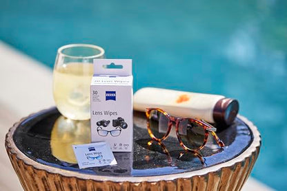 ZEISS Pre Moistened Sunglasses Cleaning Wipes 120 Count - size: 120 Count (Pack of 1)