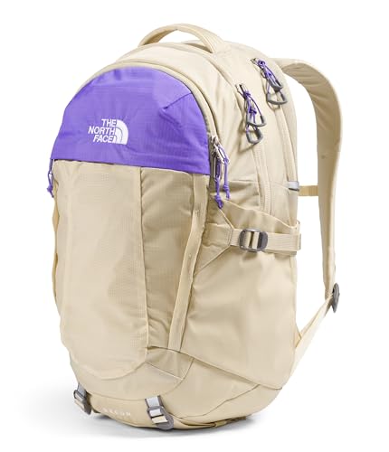 The North Face Women's Recon Everyday Laptop Backpack, Gravel/Optic Violet, One Size - color: Gravel/Optic Violet, size: 30 Liters