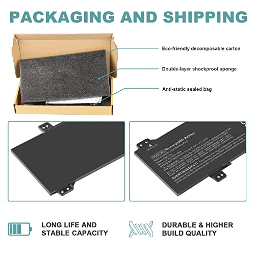 GB02XL GM02XL L42583-002 917725-855 Laptop Battery for HP Chromebook X360 14A 14-DB 11 G8 G7 G1 G2 EE/Chromebook 11A G8 G5 G6 EE/Chromebook 14 G5 14-DB0051CL 14-CA000NA L42583-005 L42550-271 - size: 9.45*2.99*0.2inch