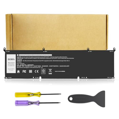 69KF2 Laptop Battery for Dell XPS 15 9500 9510 9520 Precision 5550 5560 5570 Alienware M15 M17 R3 R4,for Inspiron 7510 7610 P87F P91F,G15 5510 5511 5515 5520 5521,G7 7500 70N2F,M59JH,8FCTC, DVG8M - size: 69KF2 13.23 5.63 0.98