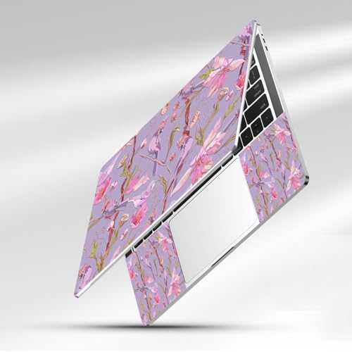 12 12.1 13 13.3 14 15.4 15.6 Inch Laptop Skin Decal, Laptop Skins Stickers Decals for Notebook PC, Universal Reusable Vinyl Laptop Cover Sticker, Waterproof Art Protector I Purple Bird Cute - color: Purple Bird Cute
