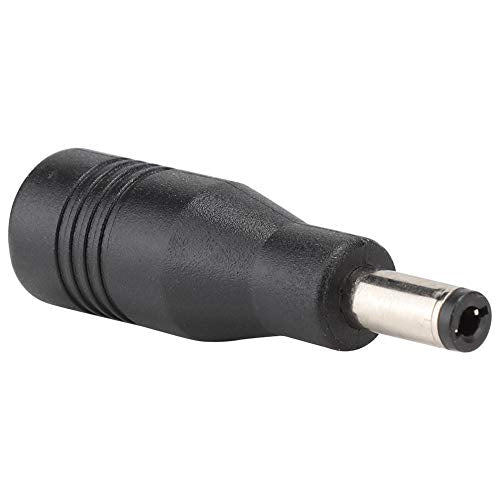 DC Power Adapter Kits 5Pcs, Universal Adapter Plug Converter 7.4mm X 5.0mm to 5.5mm X 2.5mm DC Plug Jack Tips for Power Supply & Testing