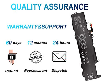 SS03XL Battery SS03XL Laptop Battery for HP EliteBook 840 745 g5 Battery 730 735 740 745 755 830 836 840 846 G5 735 745 830 840 G6 ZBOOK 14U G5 G6 Series HSN-I12C 933321-855 932823-421 11.55V 50Wh - size: SS03XL