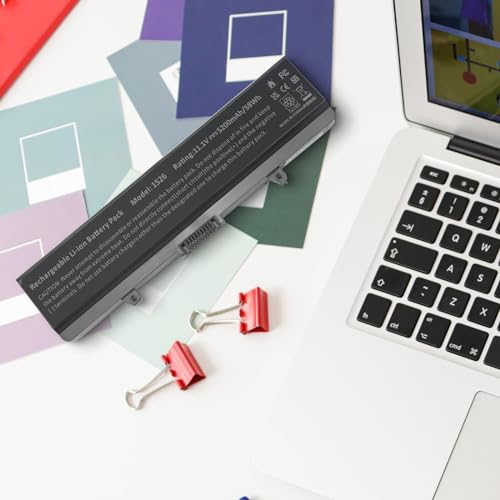Fancy Buying GP952 GW252 GW240 X284G Laptop Battery for Dell Inspiron 1525 1526 1545 1546 1440 1750 Vostro 500 K450n fits P/N: RN873 M911 M911G - size: 8.84*2.94*1.13inch 1525