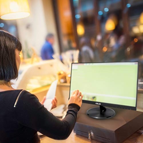 ASUS VT229H 21.5" Monitor 1080P IPS 10-Point Touch Eye Care with HDMI VGA, Black - style: 22" Touch