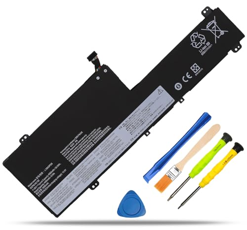 L19M3PD6 L19L3PD6 Laptop Battery Replacement for Lenovo Flex 5-15IIL05 5-14IIL05 5-14ARE05 5-14ALC05 5-15ALC05 5-15ITL05 Series Notebook L19C3PD6 L19D3PD6 SB10X49074 SB10X49076 11.52V 52.5Wh - size: 11.2*3.73*0.19inch L19M3PD6