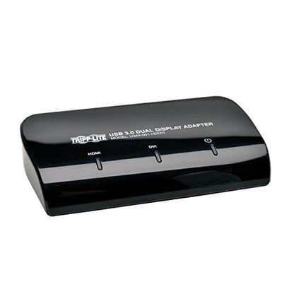 Tripp Lite USB to DVI and HDMI Dual Monitor Video Display Adapter, USB 3.0 SuperSpeed (U344-001-HDDVI) - style: HDMI & DVI Dual Monitor